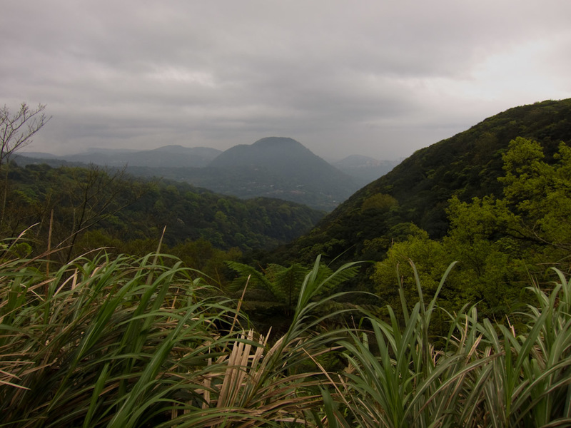 Taiwan-Taipei-Hiking-Yangmingshan - Now I am completely lost! Where did the city go?