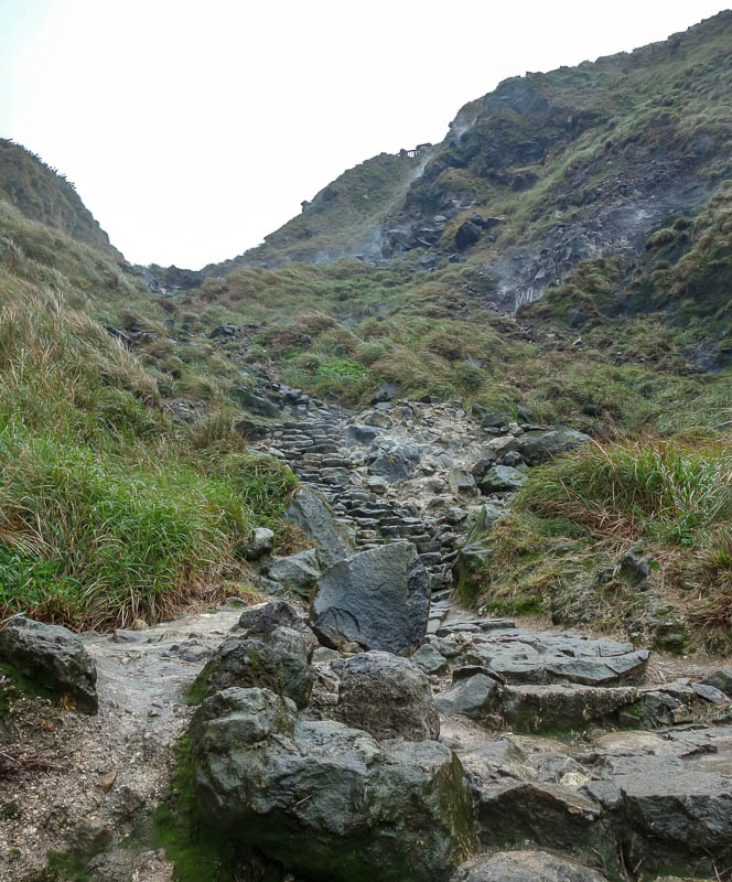 Taiwan-Taipei-Hiking-Yangmingshan - Bonus volcano. I stood in this exact spot a few years ago.